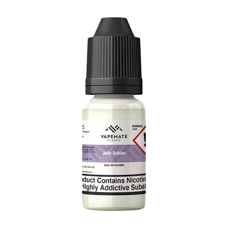 Vapemate Classic Jelly Babies 10ml - 3mg (Discontinued) - Vapeshop Co