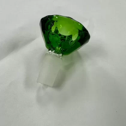 14mm Flower Bowl Gemstone - Color#Green>Blue>Clear>Yellow>Teal