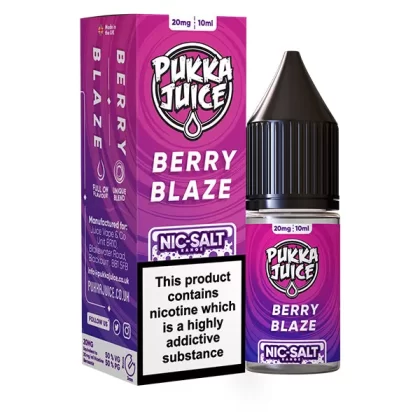 Pukka Juice Berry Blaze Nic Salt E-Liquid - 10mg