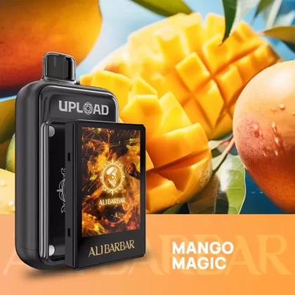 ALIBARBAR UPLOAD 25000 PUFFS – Mango Magic - Oil Tank + Screen, Oil Tank Only (401B28)
