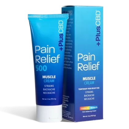 PlusCBD CBD Pain Relief Muscle Cream 4oz