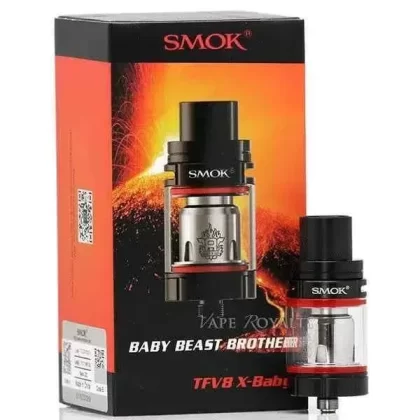 Smok TFV8 X-Baby Tank - Color#BLACK>STAINLESS>BLUE>RED>GREEN>YELLOW>PURPLE>7-COLOR