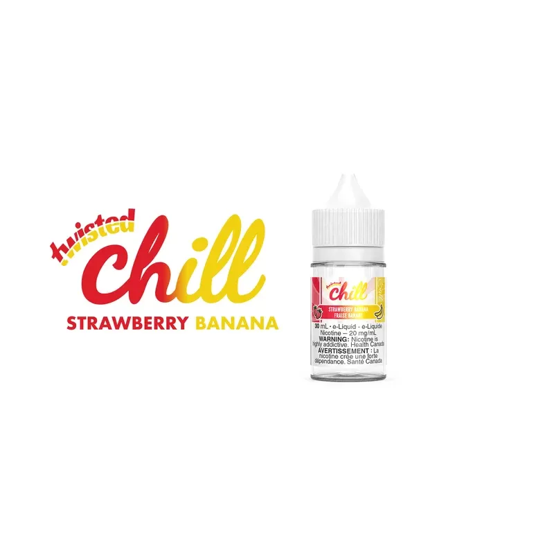 Chill Twisted Salt – Strawberry Banana - Strength#20mg>Bold 50