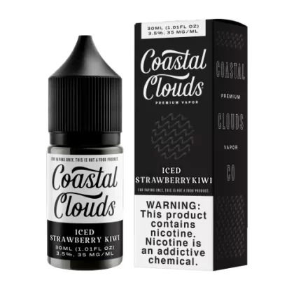 Iced Strawberry Kiwi by Coastal Clouds Salt Nic 30ml