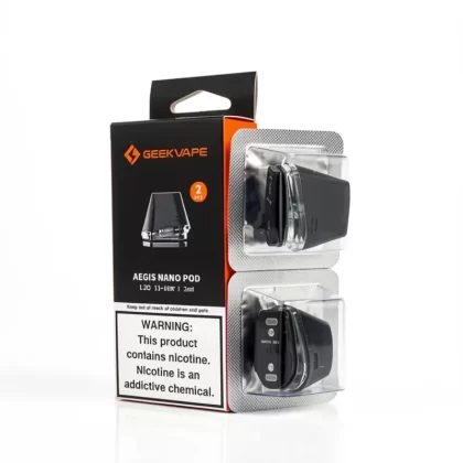 GeekVape Aegis Nano Pods de Repuesto 2 uds 2mL 0.6/1.2ohm - Fumotvapemexico