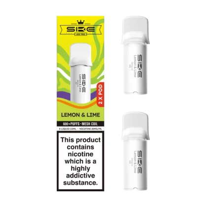 Lemon and Lime SKE 600 Pro Pods - 10mg - Vape Product