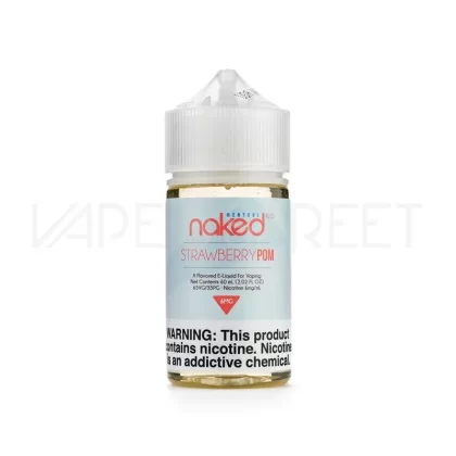 Naked 100 Menthol Strawberry Pom (Brain Freeze) (60ml)