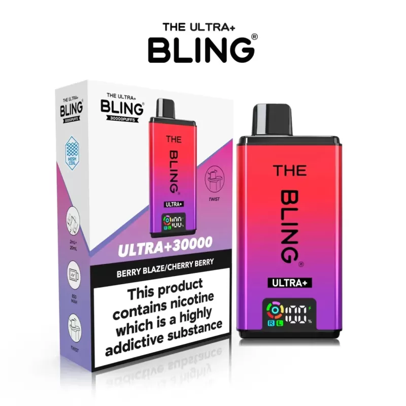 The Crystal Bling Ultra Plus 30K Prefilled Pod Kit - Lemon Lime - Image 3