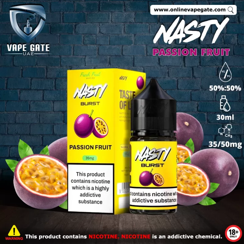 Passion Fruit - Nasty Burst 30ml - 35 mg