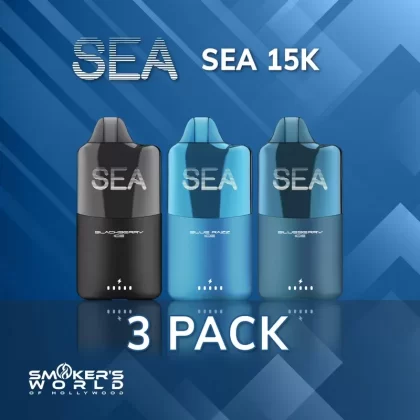 SEA XS 15K Disposable Vape – (3 pack)