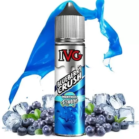 IVG Menthol 50ml Shortfill – Blueberry Crush