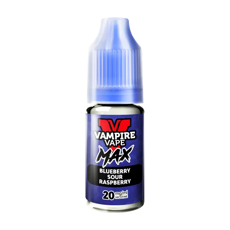 Blueberry Sour Raspberry Vampire Vape Max Nic Salt - Ecigwizard