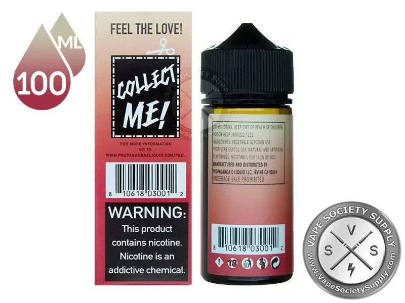 Strawberries a la Mode PROPAGANDA THE HYPE 100ml - Image 3