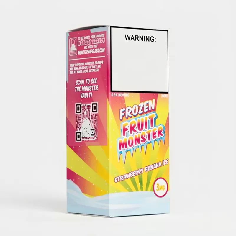 Frozen Fruit Monster Strawberry Banana Ice Vape Juice 100mL - Vape Product, Vape Product; Vape Product, Vape Product - Image 2