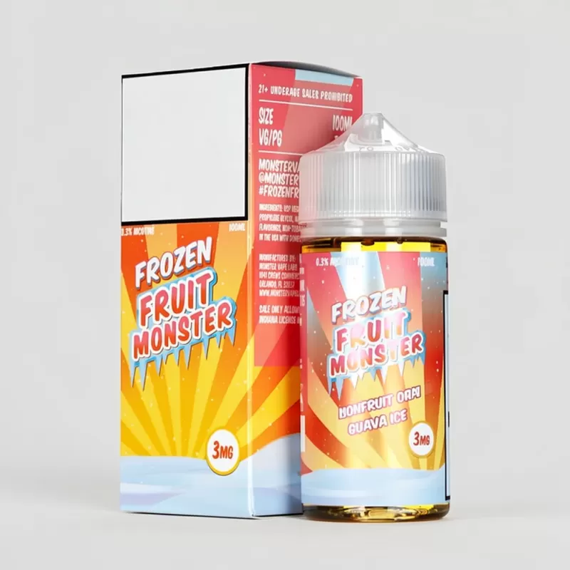 Frozen Fruit Monster Strawberry Banana Ice Vape Juice 100mL - Vape Product, Vape Product; Vape Product, Vape Product - Image 3