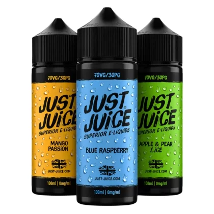 Just Juice Iconic 0mg 100ml Shortfill - Mango Passion Fruit