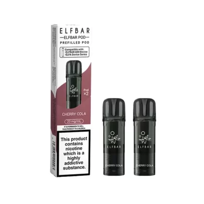 Elf Bar 600 Cherry Cola Prefilled Pods - Ecigdepot