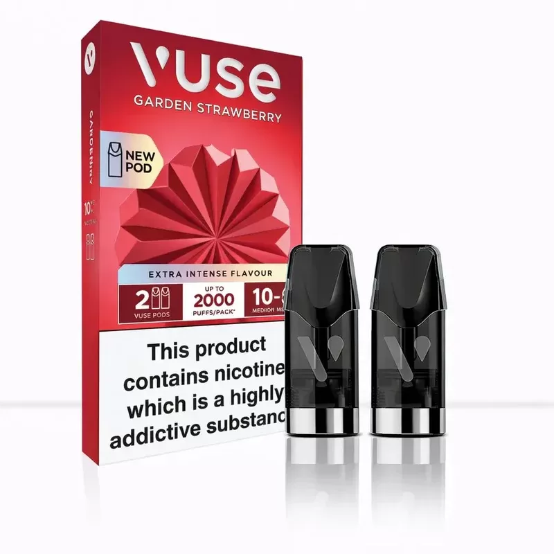 Vuse Garden Strawberry Extra Intense Vape Pods
