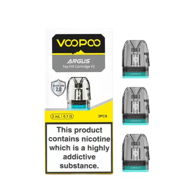Voopoo Argus V2 Replacement Pods 2ml - Vape Co