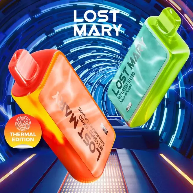 Lost Mary MT15000 Turbo Thermal Edition Rechargeable Disposable Vape - Watermelon Ice / 50 mg - Image 2