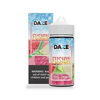 Raspberry Green Apple Watermelon Iced | 7 Daze | 100mL