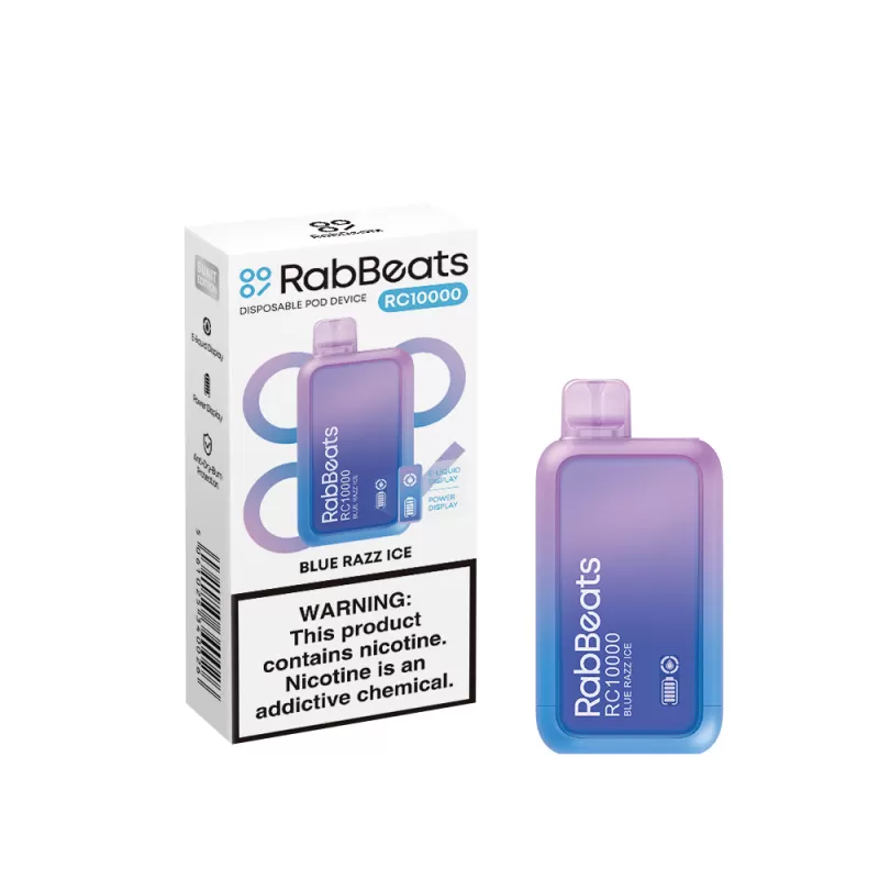 RabBeats RC10000 Rechargeable Disposable Vape - 10000 Puffs - Peach Mango - Image 3