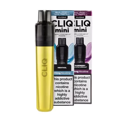 Avomi Cliq Mini Pod Kit Bundle - Menthol