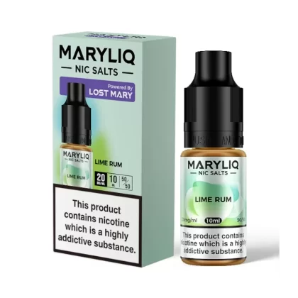 MaryLiq Lime Rum Nic Salts 10ml