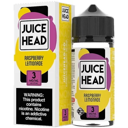 Juice Head – Raspberry Lemonade – 100mL - Redstarvapor