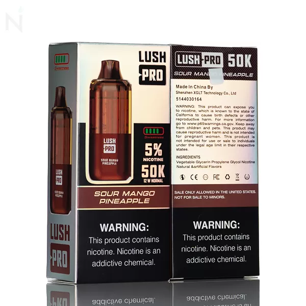 Lush Pro 50K 50000 Puffs Disposable Pods - Clear - Image 3