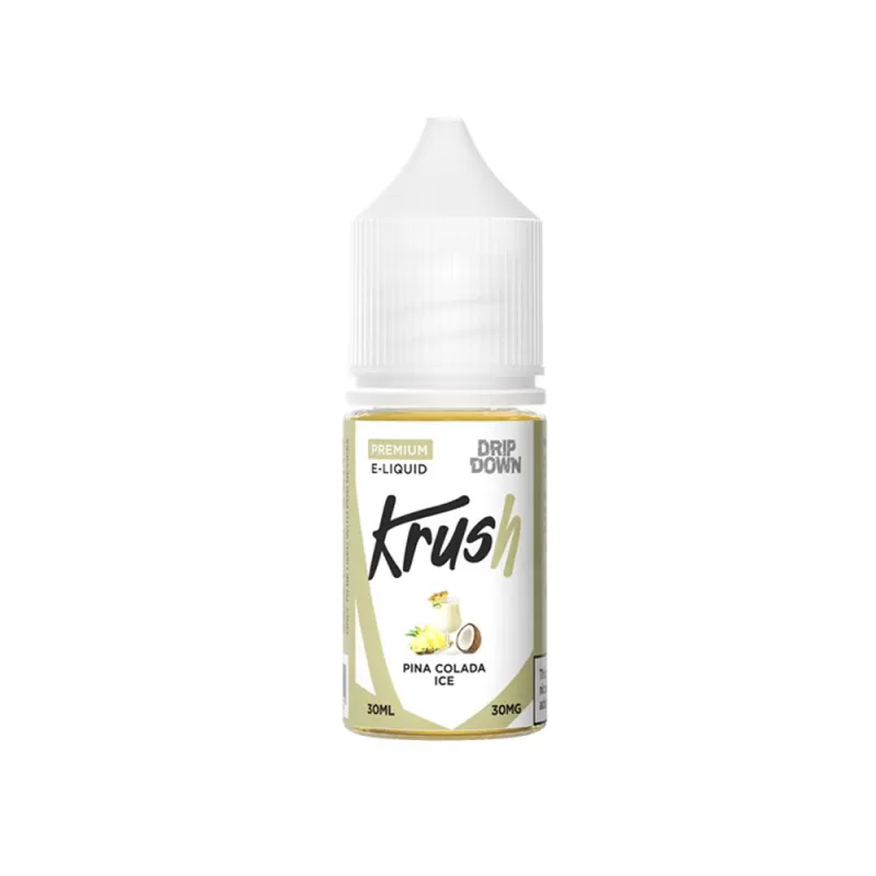 Drip Down Krush Series Salt – Pina Colada Ice 30ml (30, 50 mg) - Vape Product, Vape Product