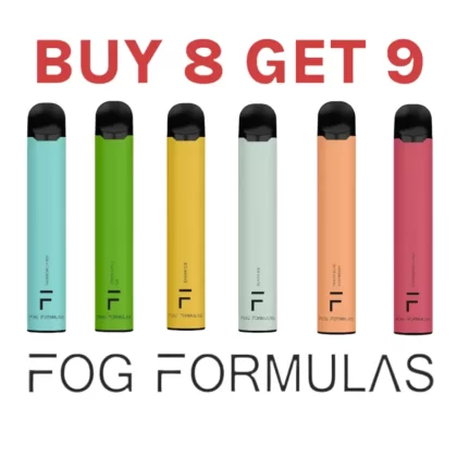 FOG FORMULAS DISPOSABLE VAPE - Pineapple Coconut Ice / 20MG Intense