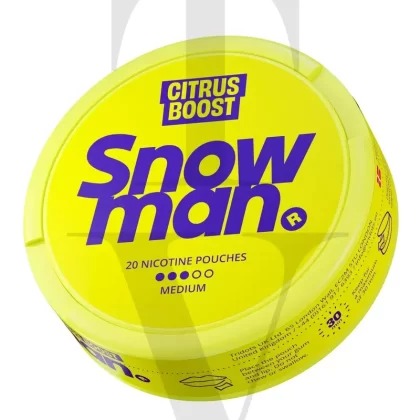 SNOWMAN CITRUS BOOST NICOTINE POUCHES