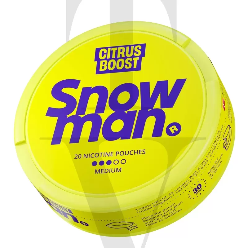 SNOWMAN CITRUS BOOST NICOTINE POUCHES