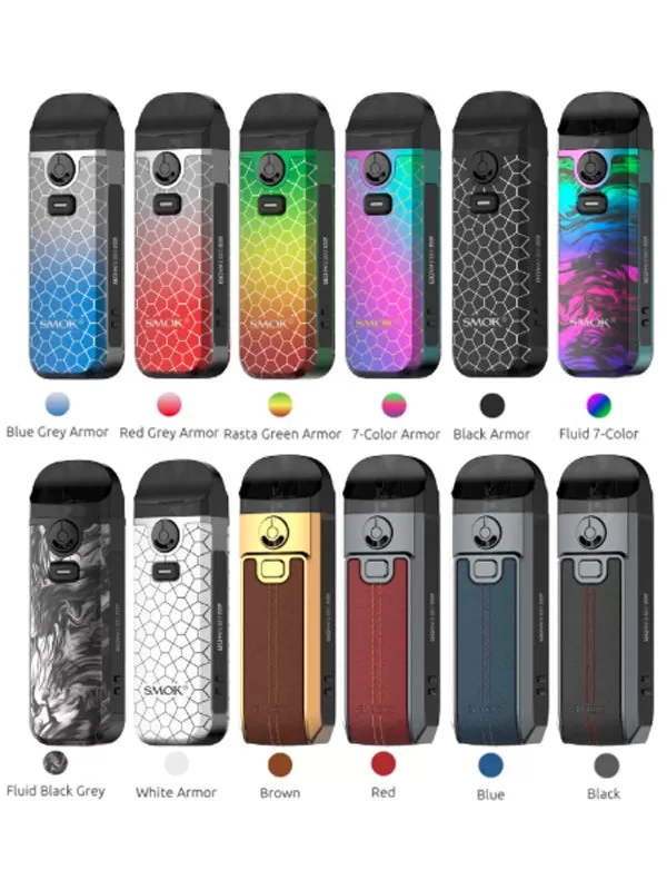 SMOK Nord 4 Pod Kit 80W - 7 Color Armor - Image 2