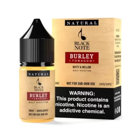 Black Note Burley Saltnic 30ml - 30 mg / 30 ml