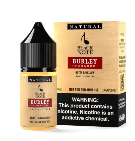 Black Note Burley Saltnic 30ml - 30 mg / 30 ml