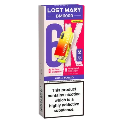 Lost Mary BM6000 Triple Mango Prefilled Pod Kit