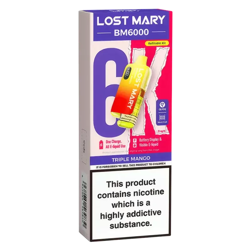 Lost Mary BM6000 Triple Mango Prefilled Pod Kit