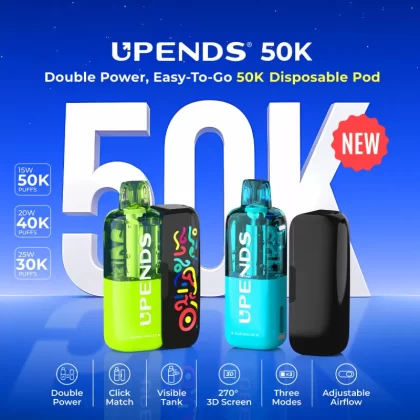 Upends UP9 50K Puffs Disposable KIT - 50,000 Puffs - Orange Slush