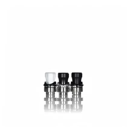 UNKWN G-Code Integrated Boro Tip – 5.3mm Bore RDL-DL - Black Tip/Black Base, Clear Tip/Black Base (4F62B8)