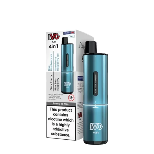 IVG Air 4 In 1 Rechargeable Pod Vape Kit - Vape Co - Image 2