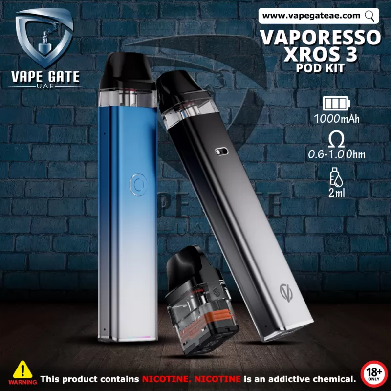 VAPORESSO XROS 3 1000mAh POD SYSTEM - Neon Sunset