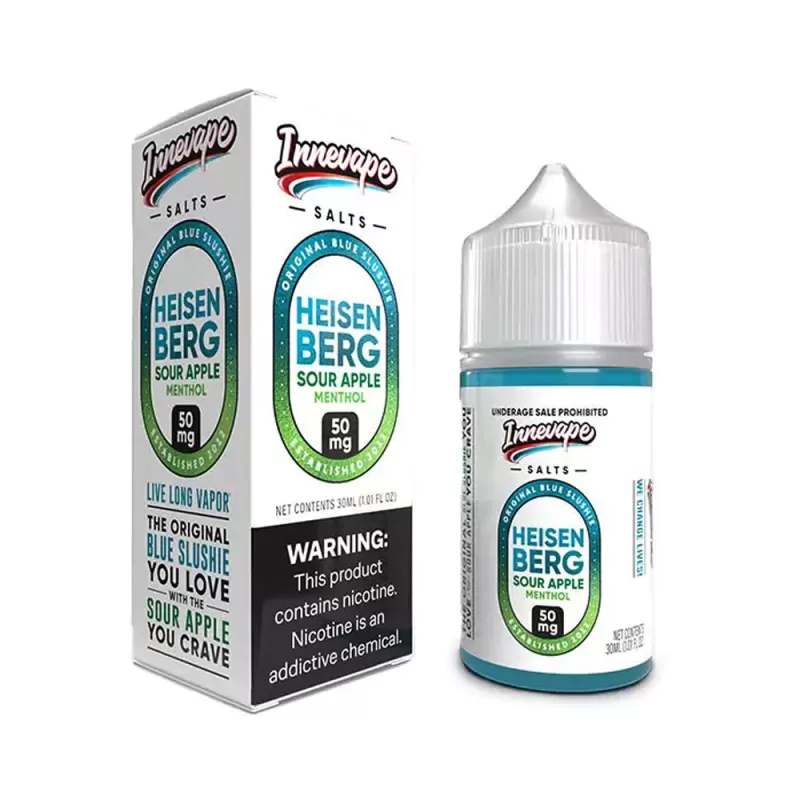 Innevape Salts - Heisenberg Sour Apple Menthol - 30ML E-Liquid