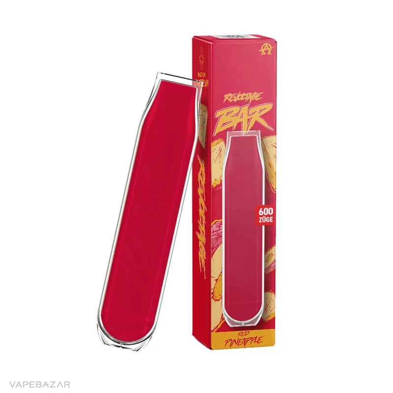 Revoltage Bar – Red Pineapple - Aupo; 20mg/ml, Nikotinfrei; Vape Product - Image 3