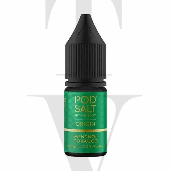 POD SALT ORIGIN MENTHOL TOBACCO NIC SALT E-LIQUID