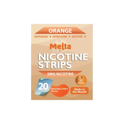 Orange Melta Nicotine Strips - Ecigwizard