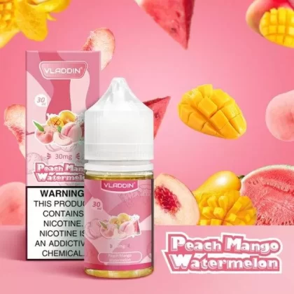 Vladdin Nic Salt – Peach Mango Watermelon - Vapexotic In