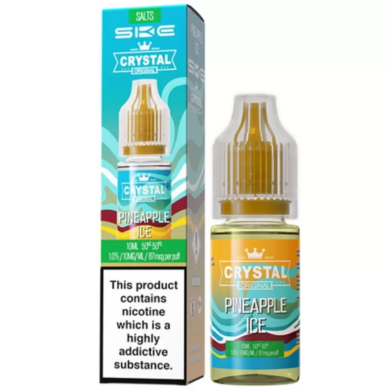 Pineapple Ice Nic Salt E-Liquid Original Series by SKE Crystal (10ml) - 20mg