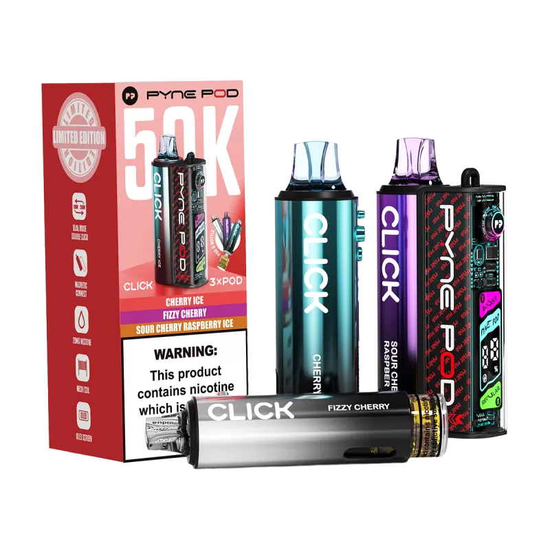 Pyne Pod Click 50K Kit - Yellow Edition - Ecigwizard - Image 2